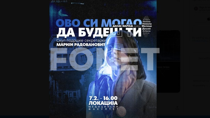 Podrška Mariji Radovanović